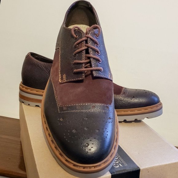 Clarks, Men's Dargo Limit shoe, Chestnutcombilea, Size U.S. 8 M, - Picture 13 of 14